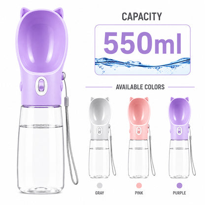 Portable Pet Water Bottle 550ml – MB313