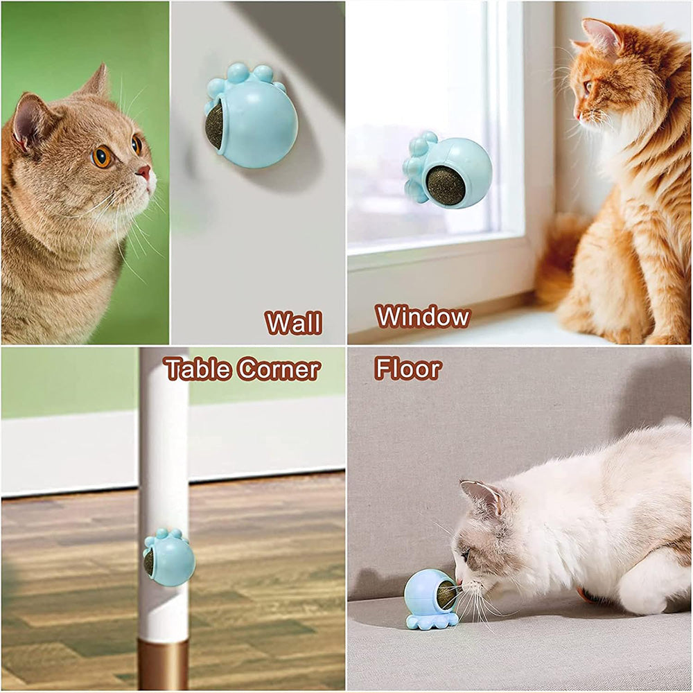 360° Rotating Catnip Ball Toy MB333