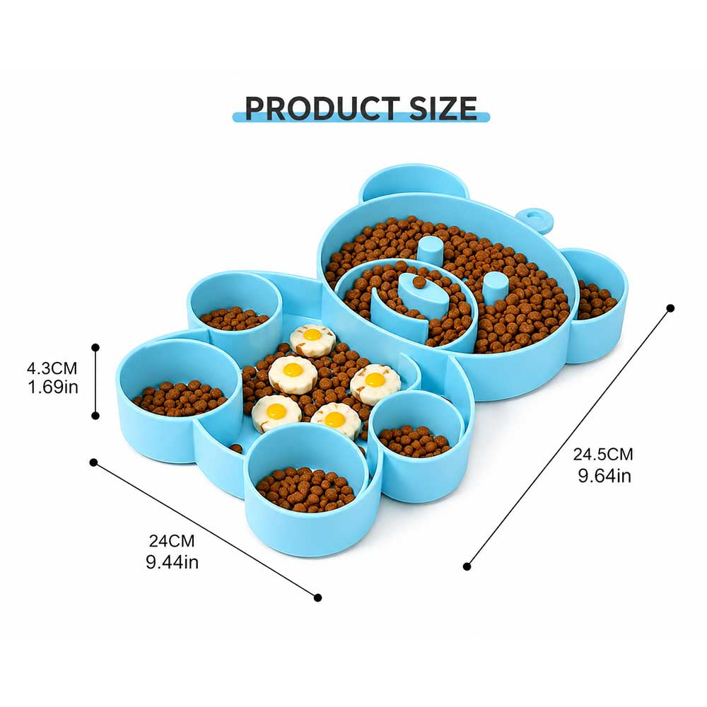 Slow Feeding Pet Bowl Set MB1020