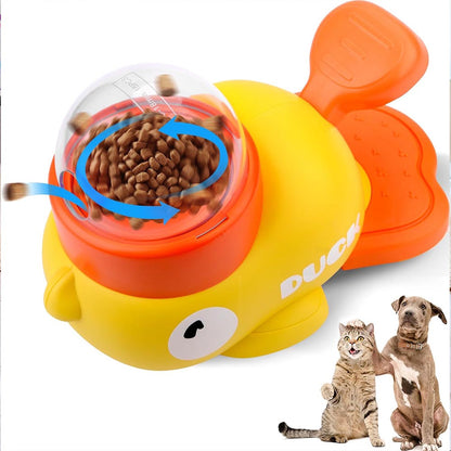 Interactive Duck Slow Feeder Toy for Dogs & Cats MB3110