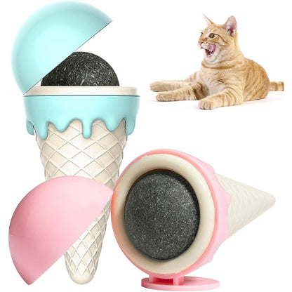 Ice Cream Catnip Toy for Cats MB332