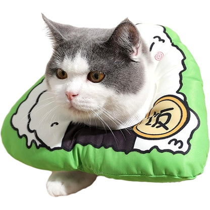 Cute Sushi Recovery Collar for Cats MB902