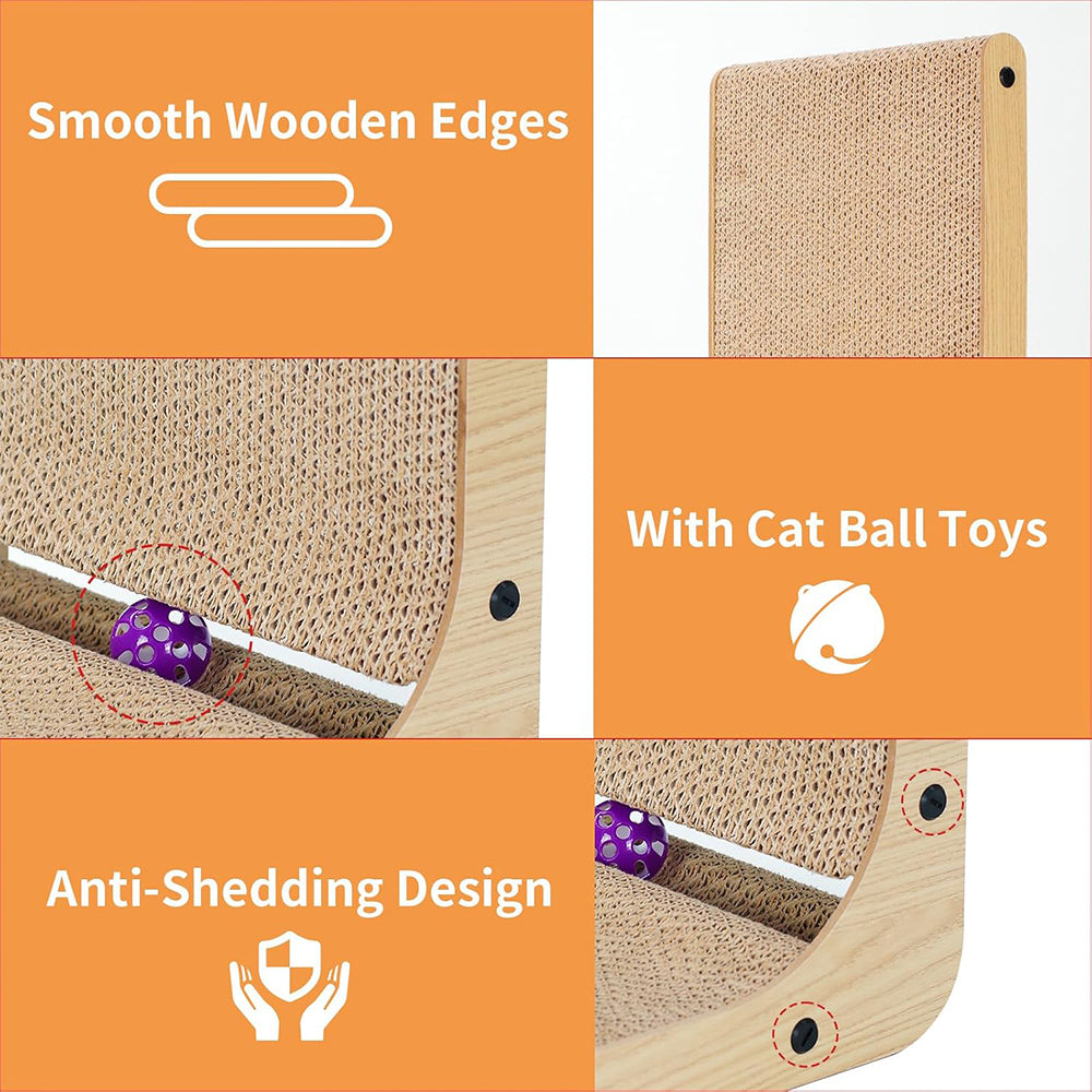 L-Shape Cat Scratcher Board MBL108
