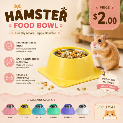 Hamster Food & Water Bowl MBC14