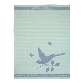 Laura Ashley Mint Bird Tea towel