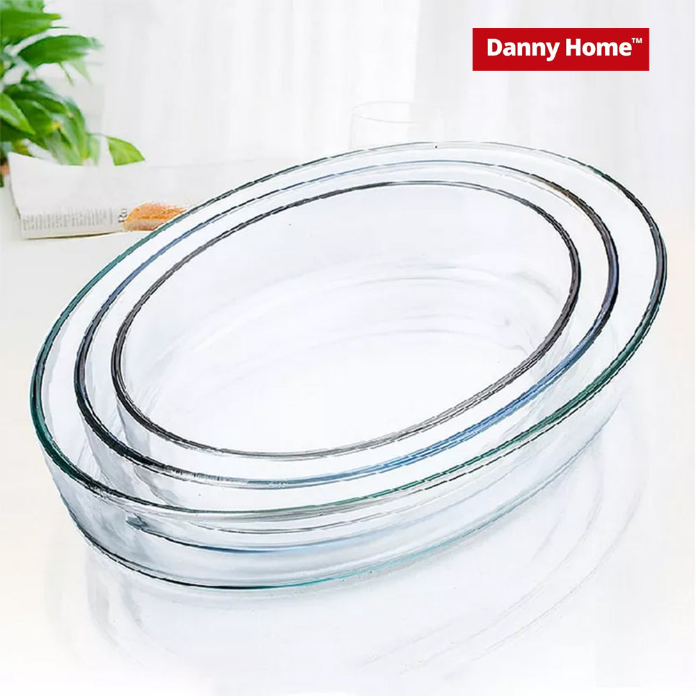Danny Home Oval Baking Pan 3-pcs Set