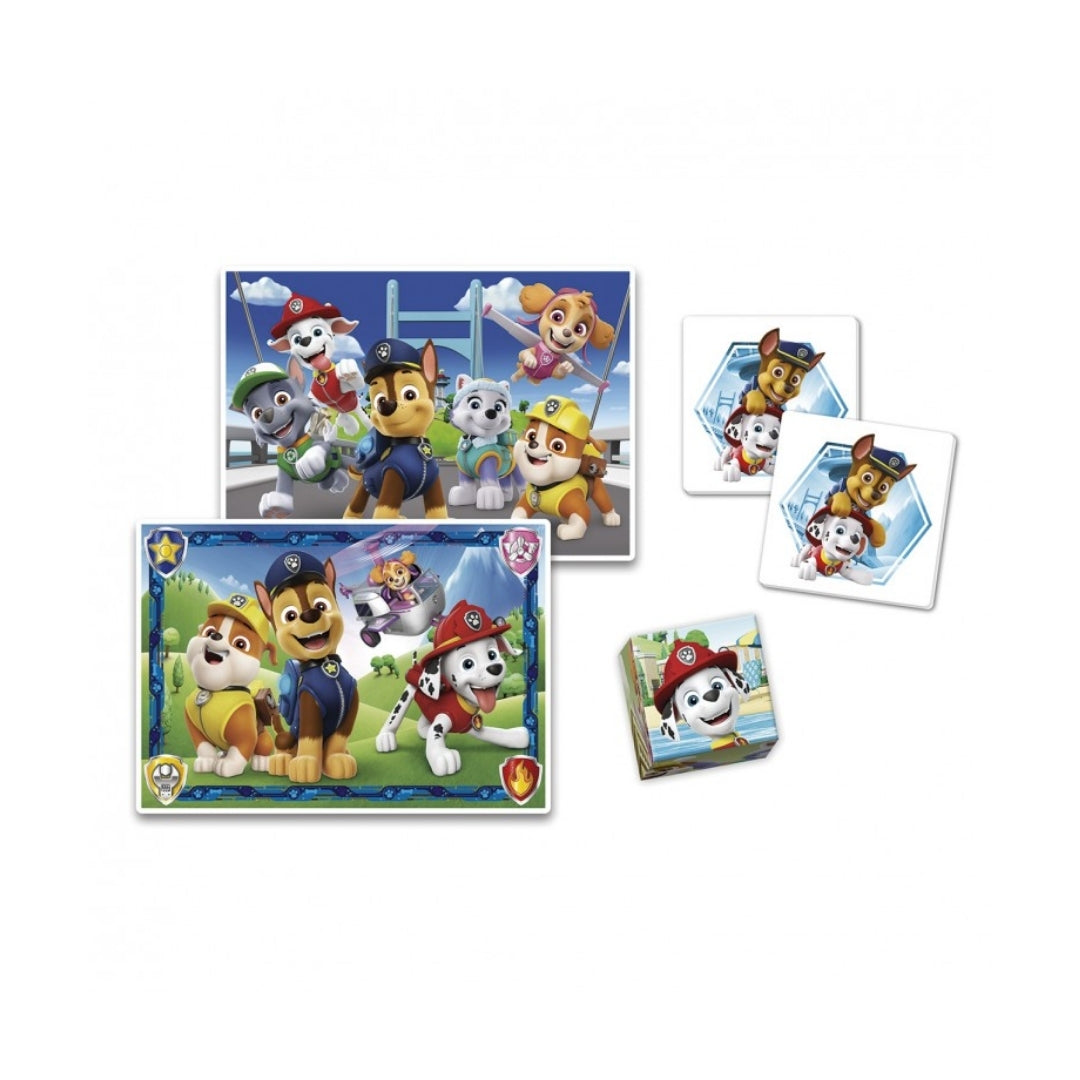 Clementoni Edukit 4 In 1 Paw Patrol Puzzle
