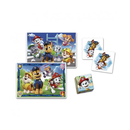 Clementoni Edukit 4 In 1 Paw Patrol Puzzle
