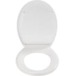 Wenko Premium toilet seat Ottana White Easy-Close soft closing mechanism