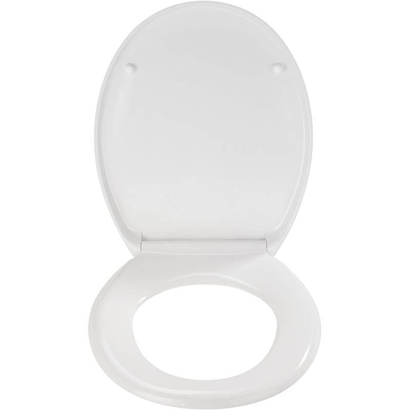 Wenko Premium toilet seat Ottana White Easy-Close soft closing mechanism
