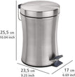 Wenko Cosmetic pedal bin Pieno 3 l