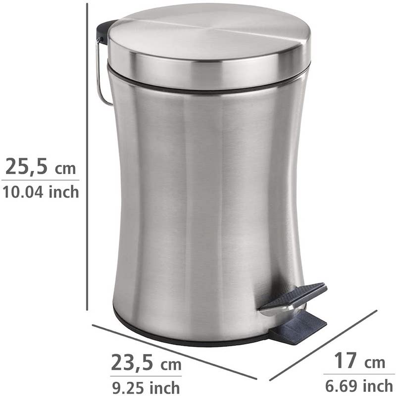 Wenko Cosmetic pedal bin Pieno 3 l