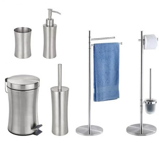 Pieno Stainless Steel Cosmetic Pedal bin  3 liters By Wenko.de