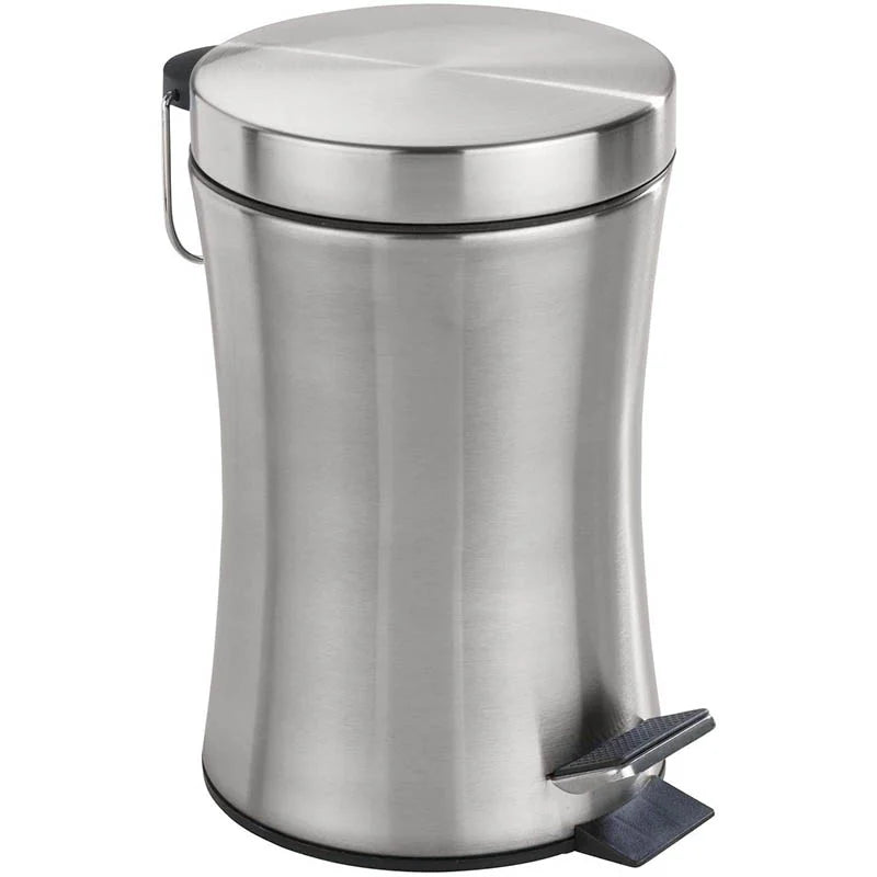 Stainless steel cosmetic pedal bin Pieno 3 liters (By Wenko)