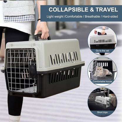 48cm Portable Hard-Sided Pet Carrier