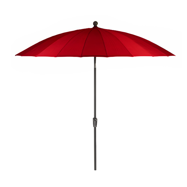 Parasol Verona Black/Red 2,5x2,5m