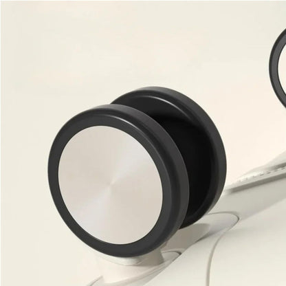 Carry-On Suitcase with USB Charging & Cup Holder (Pink)