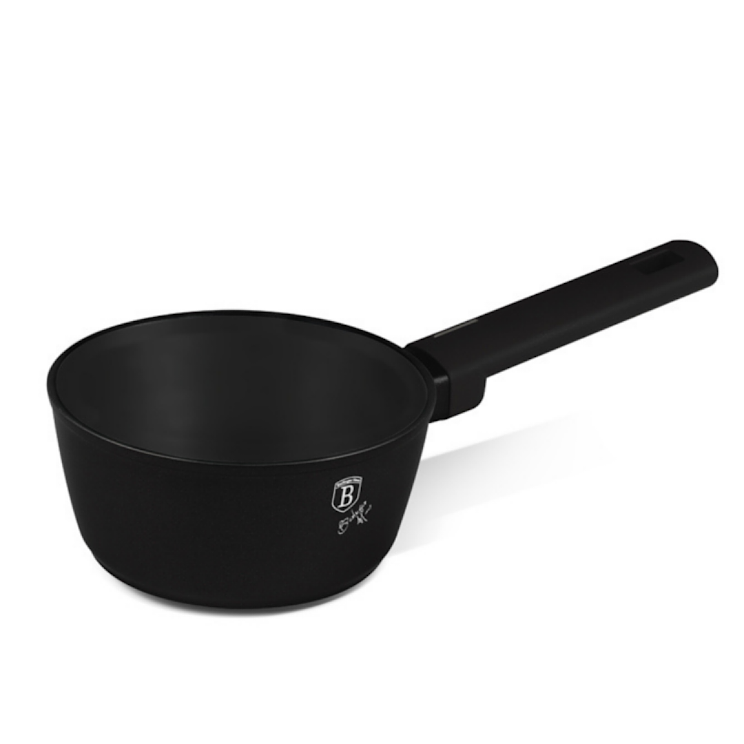 Sauce pan, 16 cm Black Matt