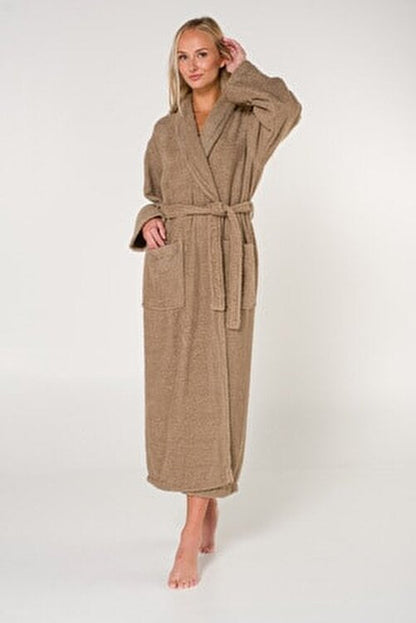 Unisex Plain And Cotton Bathrobe