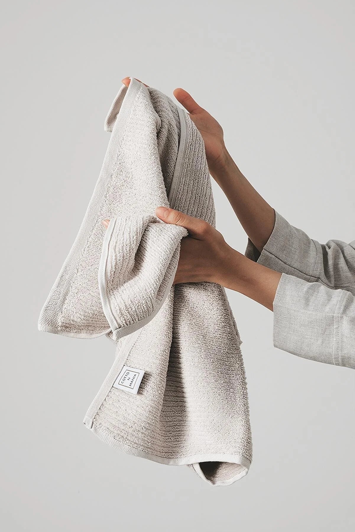 1Bath&1Face  Pana 202 Set  Soft Modern Cotton 50x90 & 70x140 cm