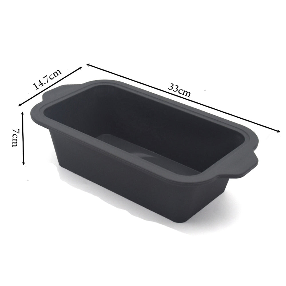 Danny Home High Quality Rectanguler Silicone Non-Stick Baking Mold 33.3 * 14.7 * 7 cm