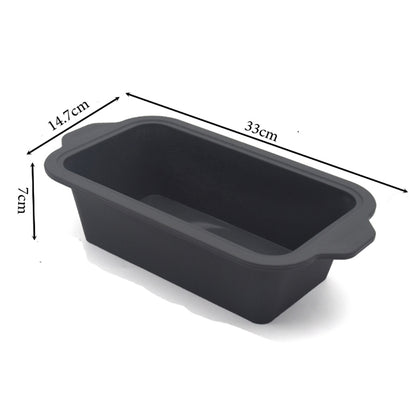 Danny Home High Quality Rectanguler Silicone Non-Stick Baking Mold 33.3 * 14.7 * 7 cm