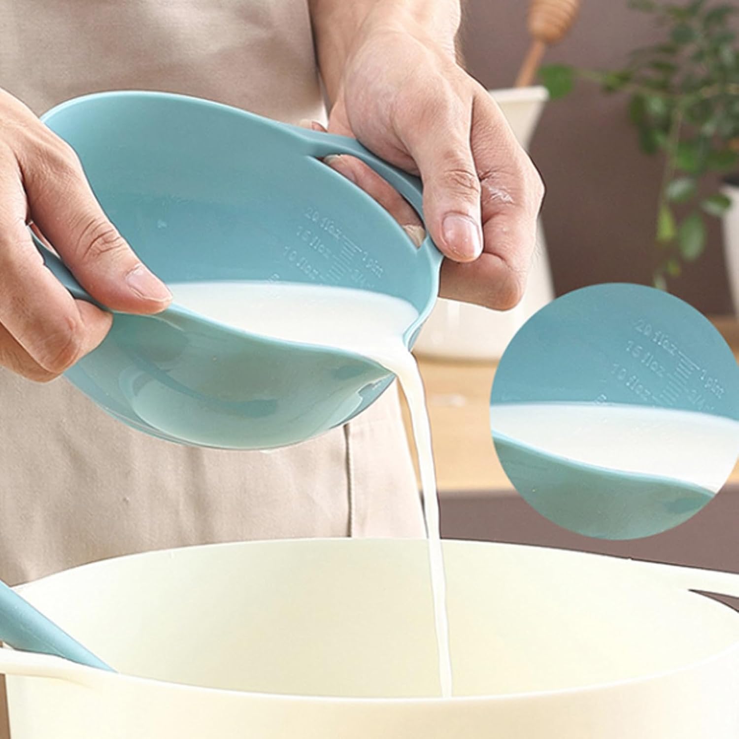 Danny Home 10-Pieces Nesting Measuring & Mixing Bowls