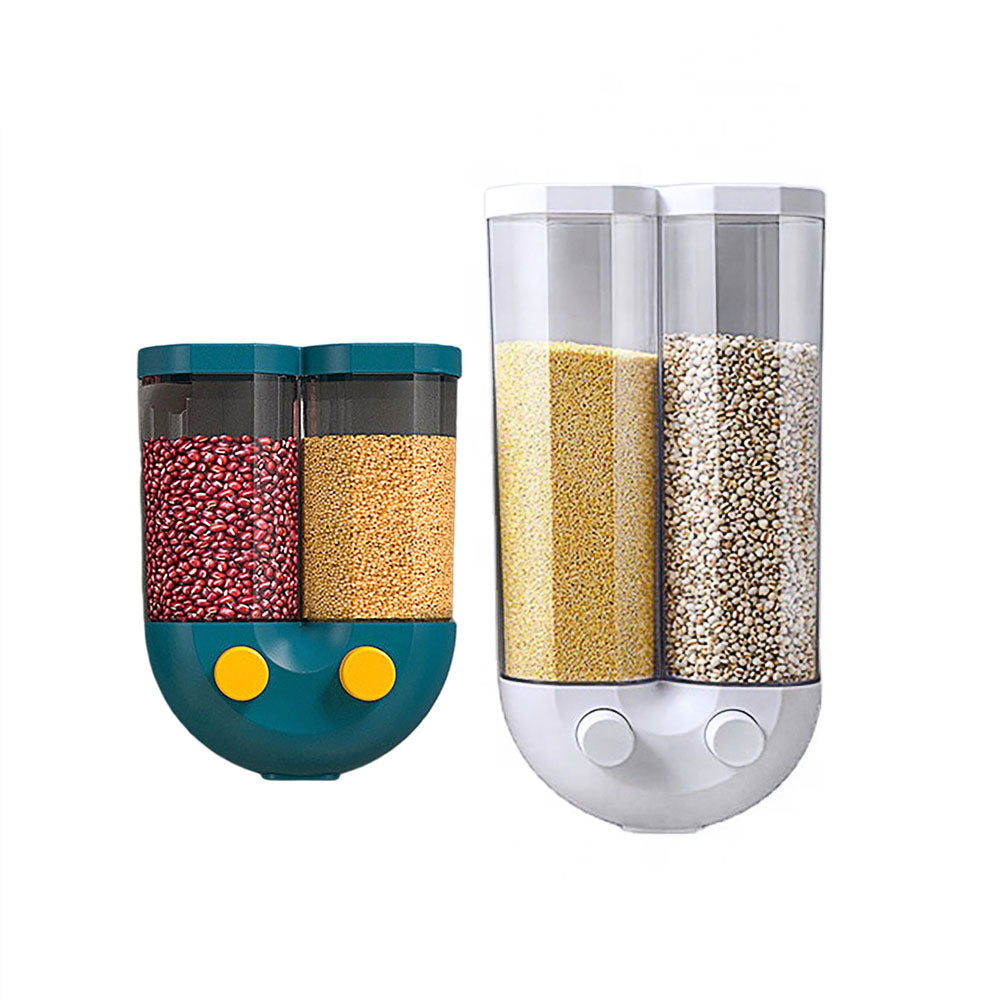 U-shaped double sections miscellaneous grains tank, 1&2 Kg