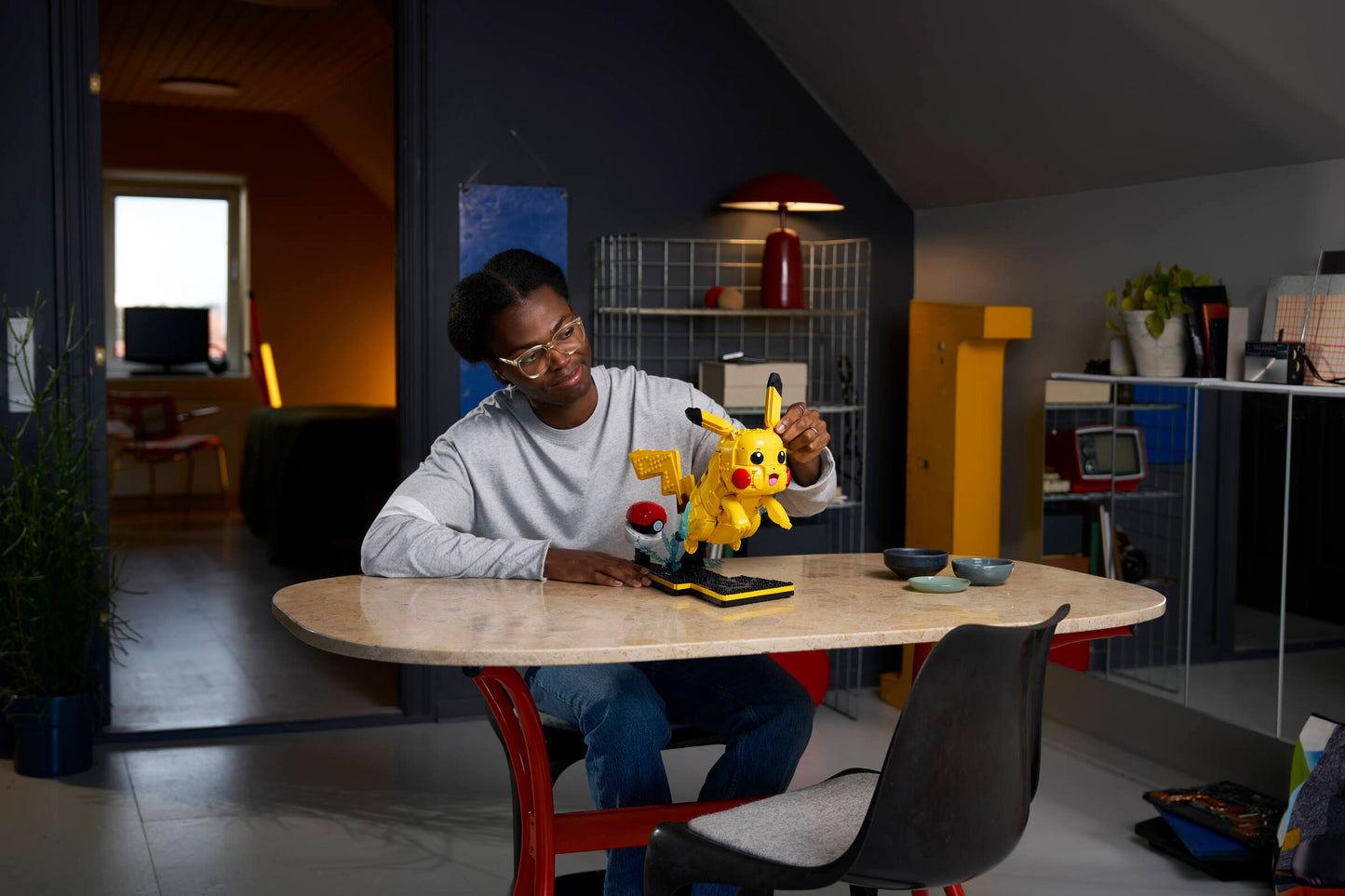 Pikachu and Poké Ball