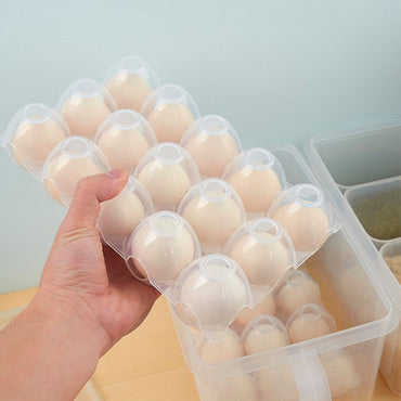 Egg Plastic Food Storage Container Fridge Storage