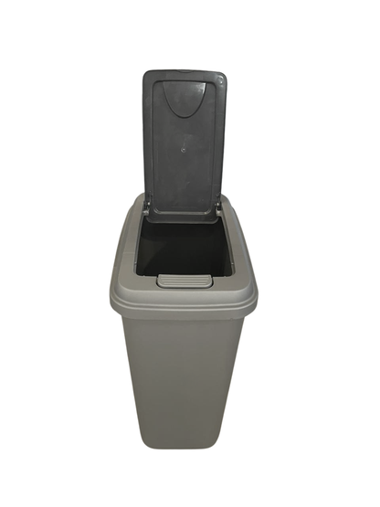 SUNDIS Touch Trash Can – Push-to-Open – 30L