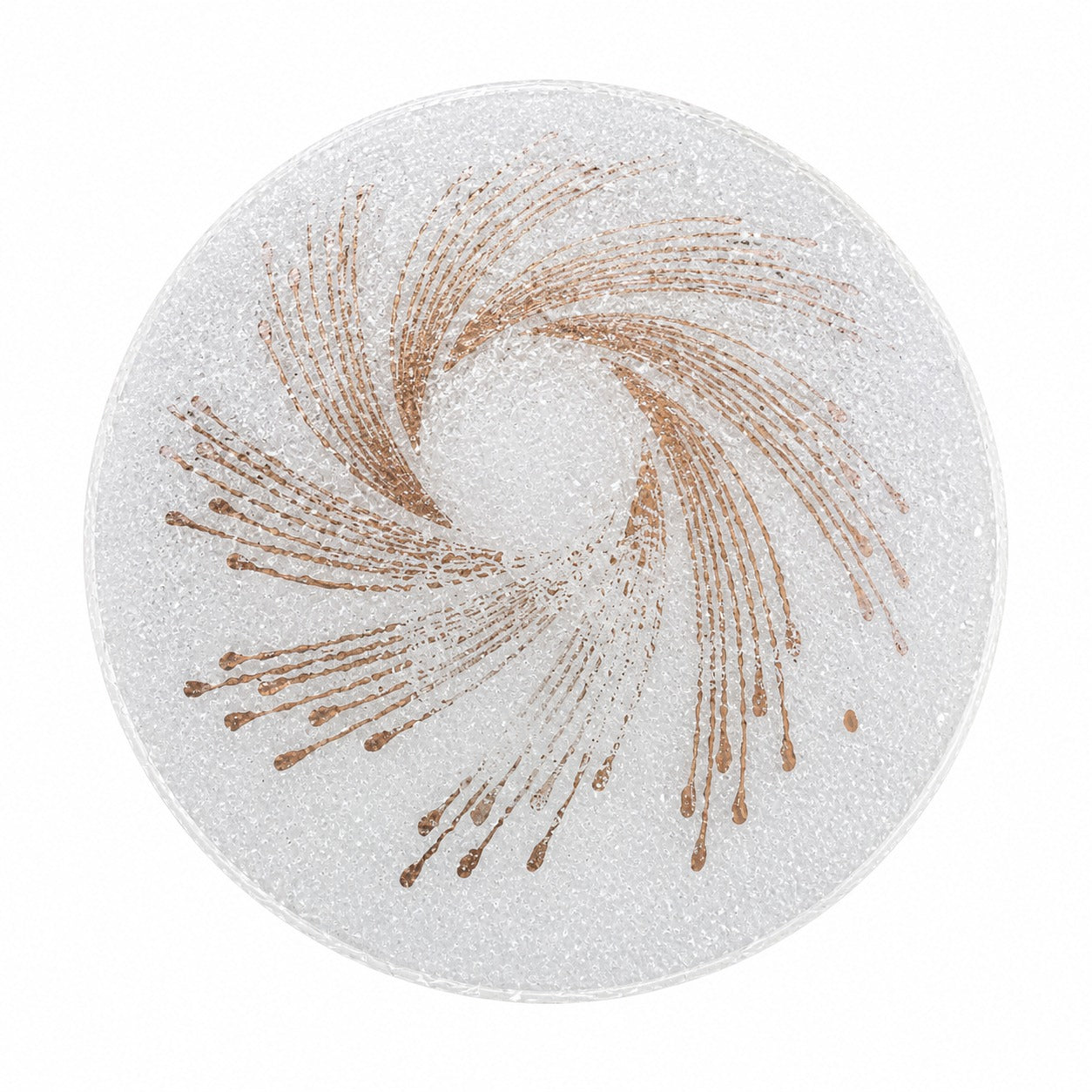 Nino Decorative Glass Flush Ceiling Light