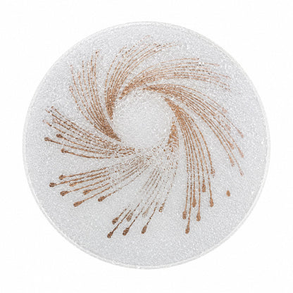 Nino Decorative Glass Flush Ceiling Light