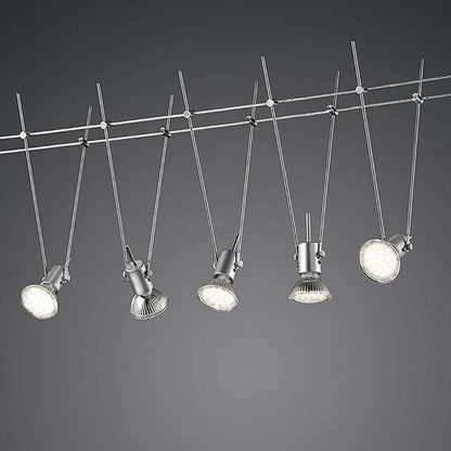 Trio Spotlights - Titanium-Colored
