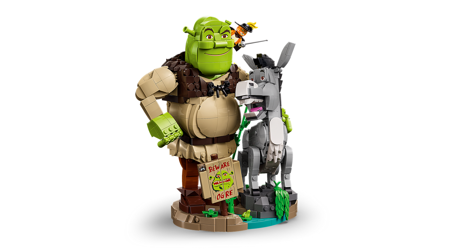 Shrek, Donkey & Puss in Boots