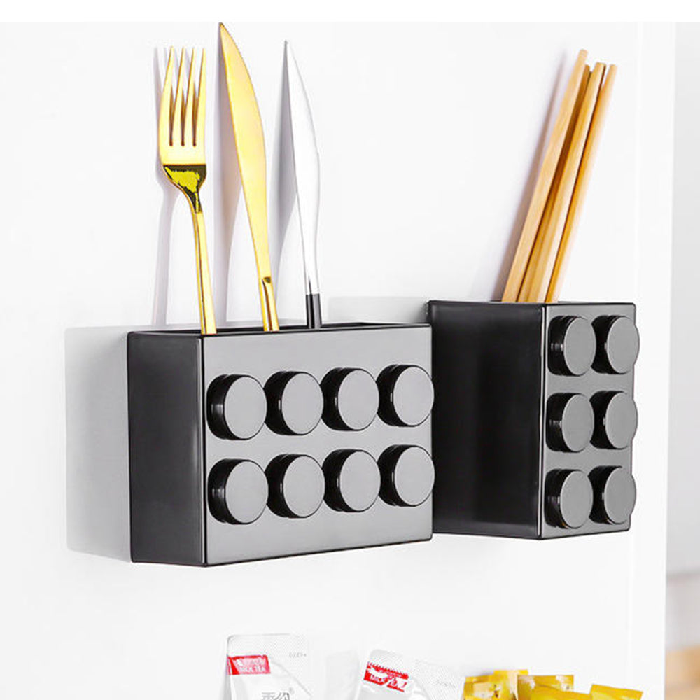 2-Piece Magnetic Block Storage Box Set