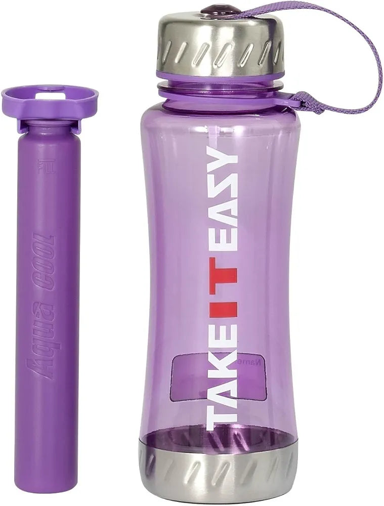 Take It Easy Water Bottle 650 ml - Purple