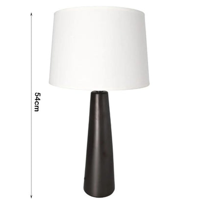 Table Lamp Black and White 54cm