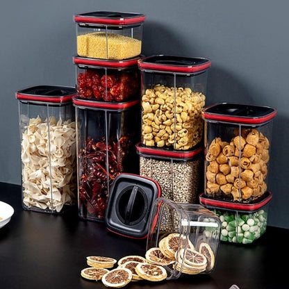 5-Pieces Airtight Food Storage Containers for Kitchen With Lock