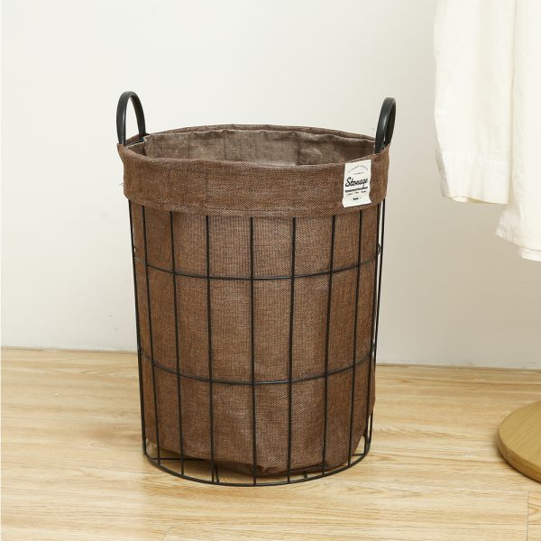 Metal Laundry Basket With Handles