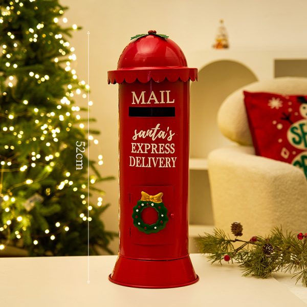 Metal Christmas Mailbox – 52cm