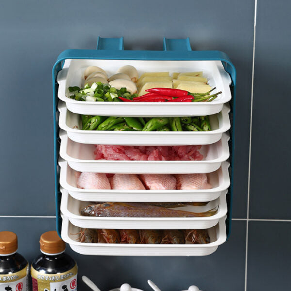 6 in 1 Cabinet Shelf Food Storage