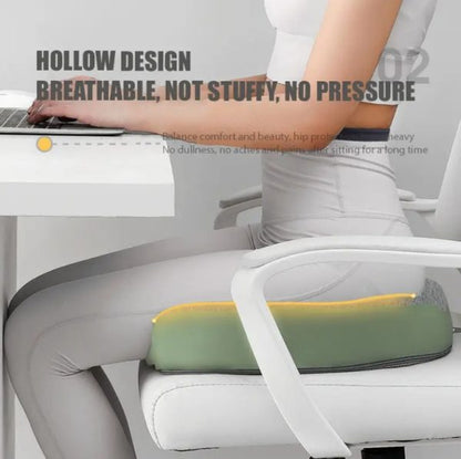 Pressure Relief Seat Cushion for Office Chairs & Cars