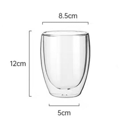 Double Glass Cup (350ml)