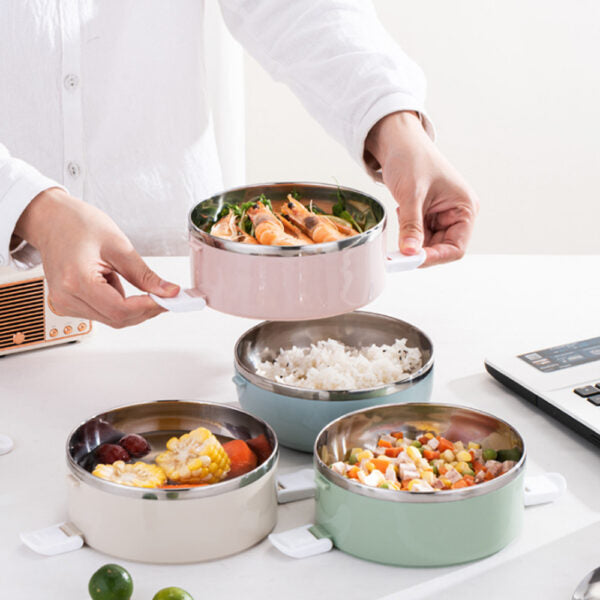 Portable Stainless Steel Insulated Lunch Box