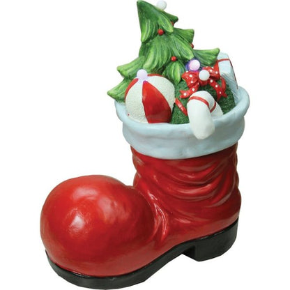 48cm LED Santa Boot Christmas Tabletop Decor