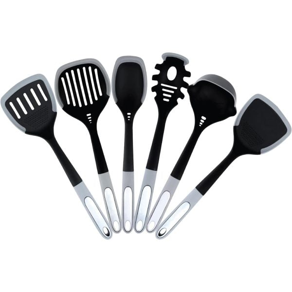 6-Pieces Non-Stick Silicone Cooking Utensils Set