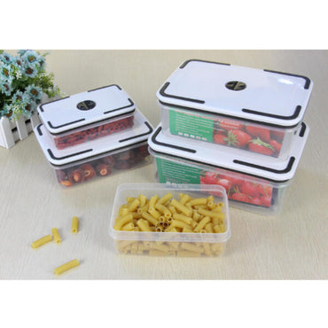 Storage Containers 5-Piece Set Rectangle with Sealed Lids