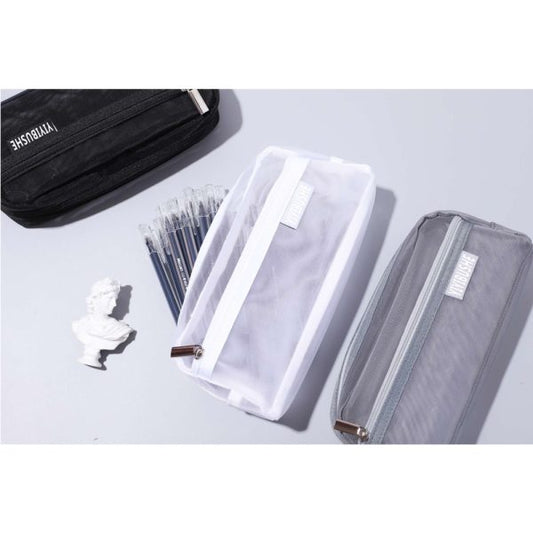 Double zipper Pencil Case