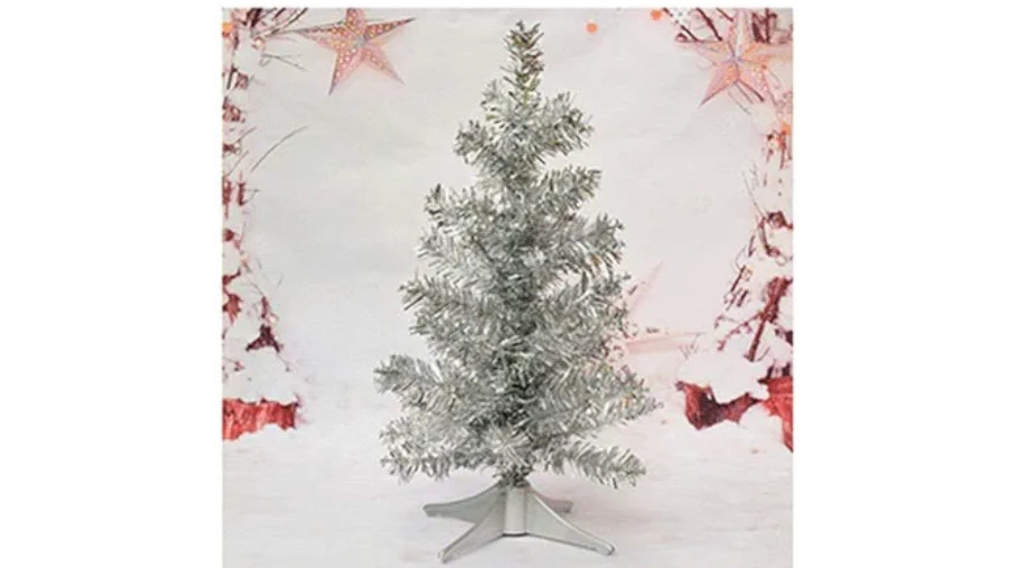 Christmas Tree Small - Silver Star